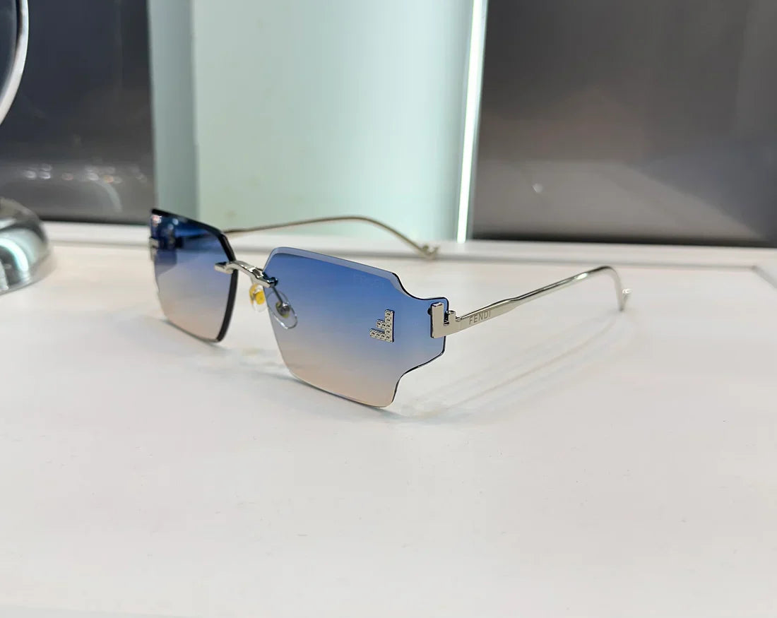 Dual Shade Metal Luxury Sunglasses