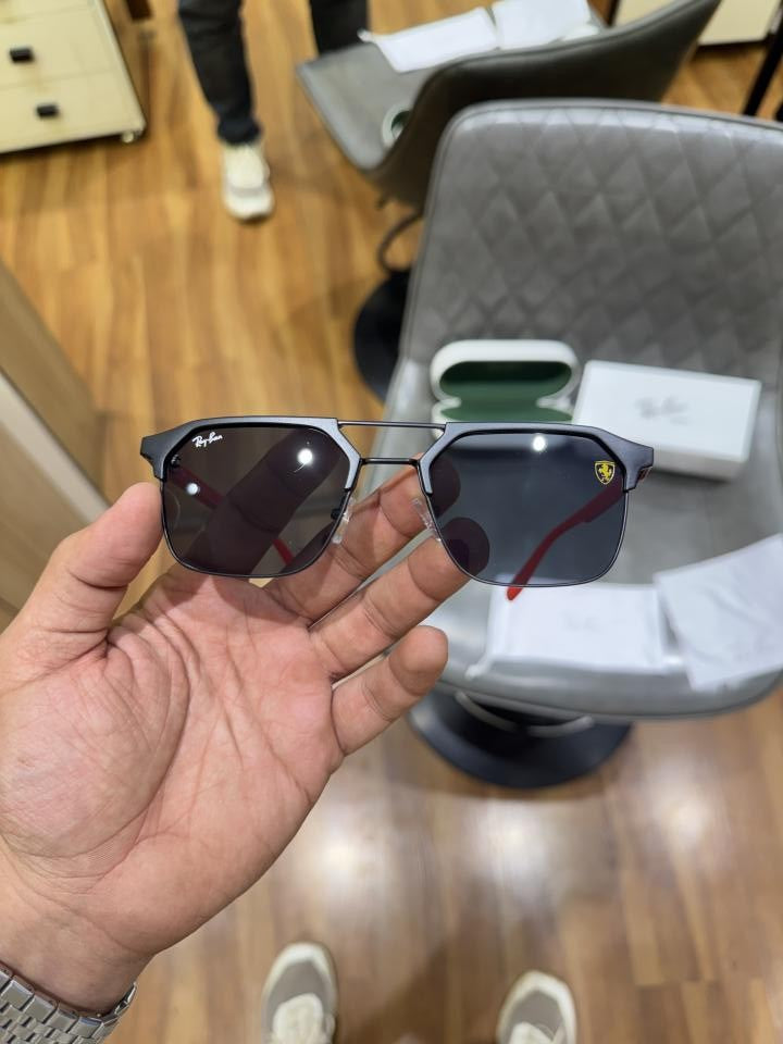 Ray Ban Black Sunglass For Daily Causal Evergreen UV Protected For Unisex