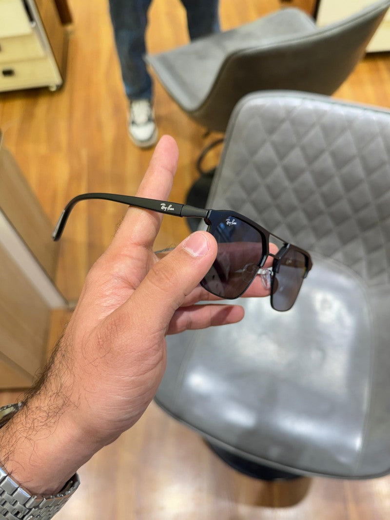 Ray Ban Premium Black Poloride Sunglass For Daily Causal Evergreen UV Protected For Unisex