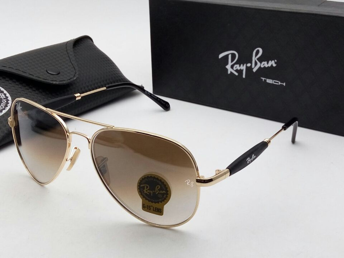 New Stylish Brown Shade & Golden 3517 Oval Trendy Hot Favorite Vintage Master Pcs Sunglass For Unisex.