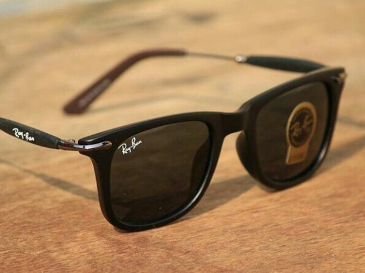New Stylish Black & Black 2148 Wayfarer Master Pcs Sunglass For Unisex