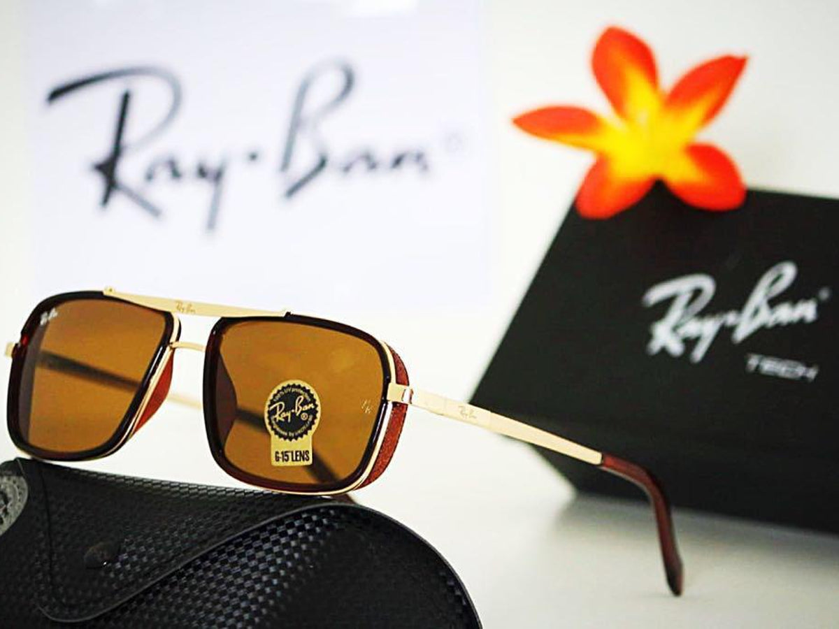 New Stylish Arrival Brown & Gold 4413 Master Pcs Sunglasses For Men and Women.