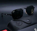New Stylish Black & Black 1208 Wayfarer Sunglass For Unisex