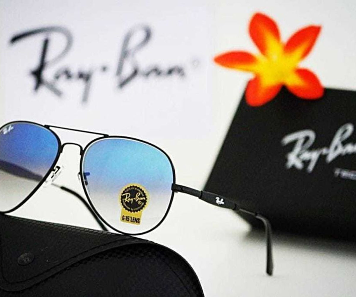 New Fashion Arrival Blue Shade & Black 3517 Oval Trendy Hot Favorite Master Pcs Sunglasses For Everyone.