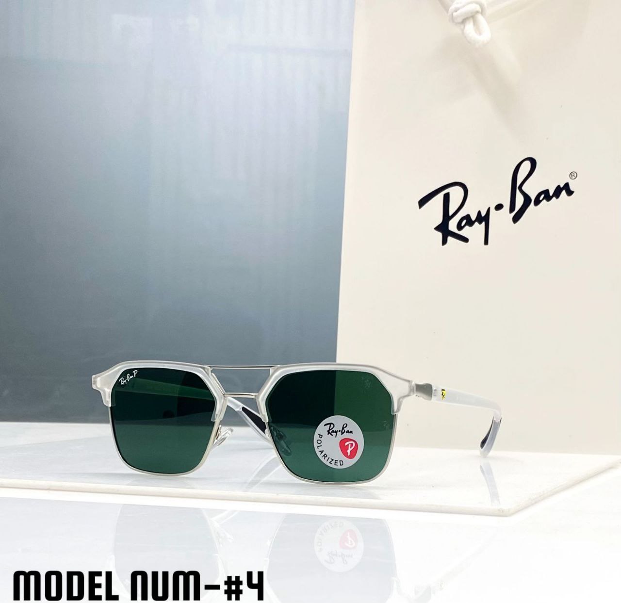 Ray Ban Fancy Sunglass For Daily Causal Evergreen UV Protected For Unisex