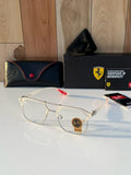 Ray Ban White Clear Sunglass For Daily Causal Evergreen UV Protected For Unisex