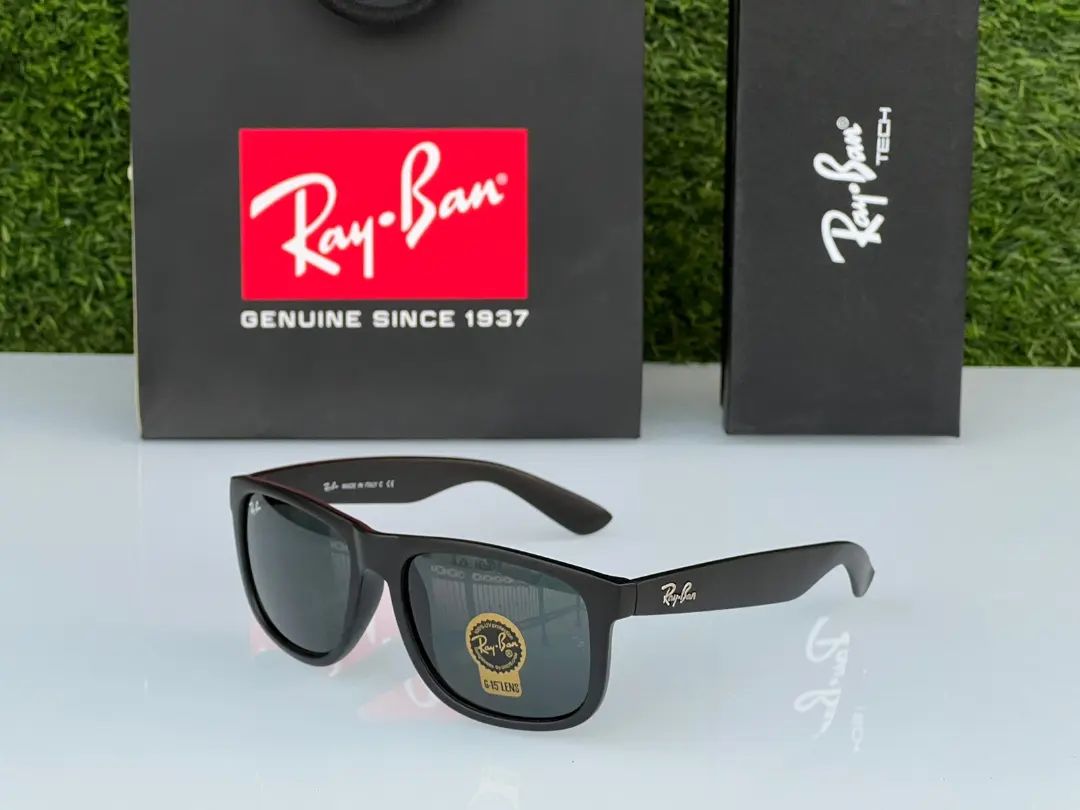 New Stylish Square Black & Black 2140 Mens Wayfarer Square Sunglasses.